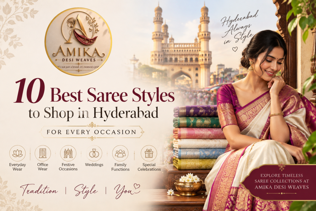 Best Saree Styles to Shop
